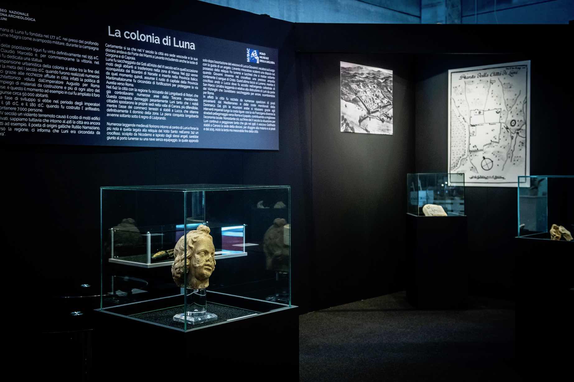 mostra archeologica Museo di Luni